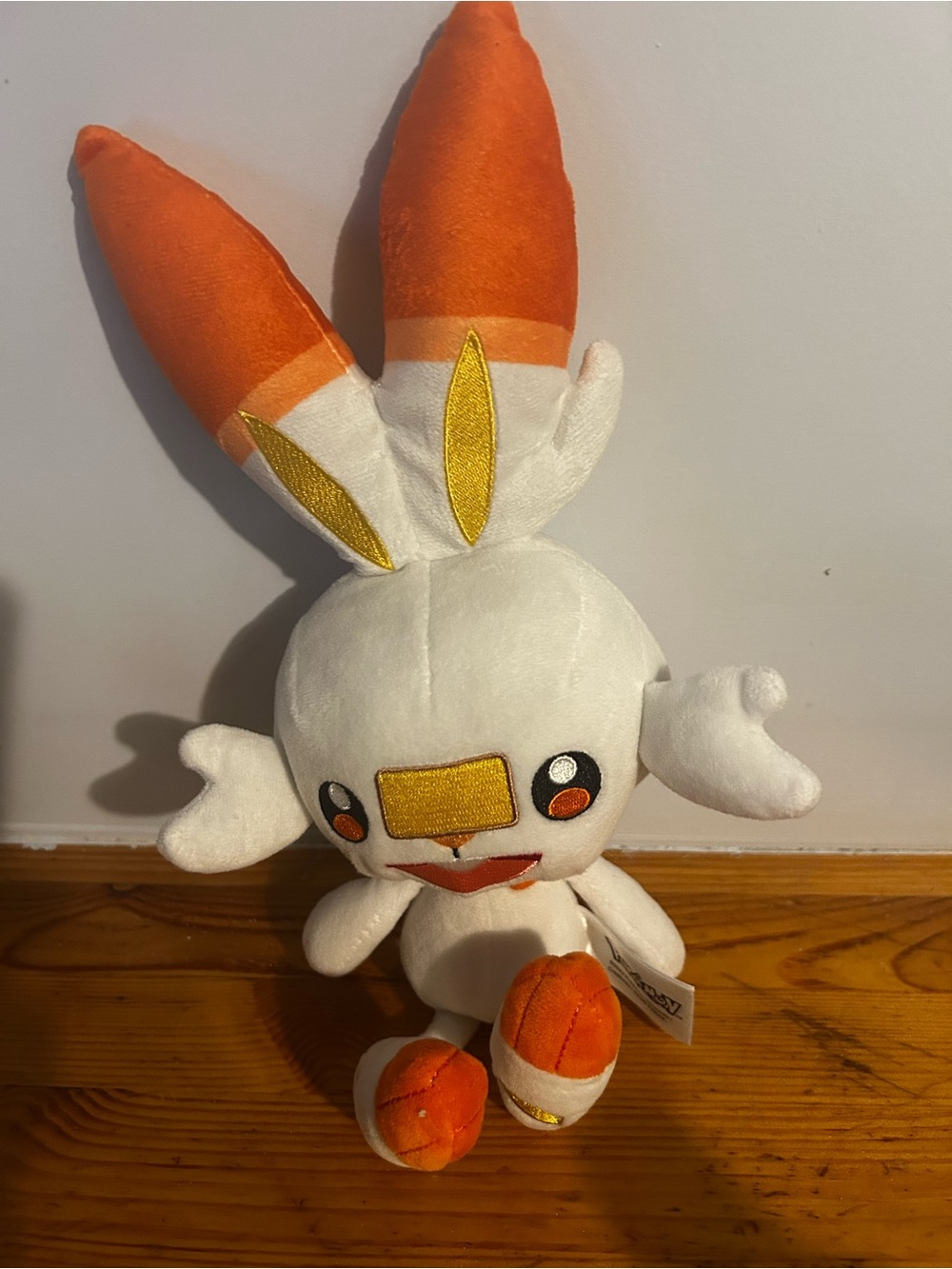 Pokémon White and Orange Plush Bunny Character Toy - Kids Plush Figure